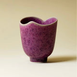 Amethyst Frost Kiln-Transmutation Tea Cup