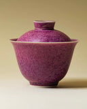 Amethyst Frost Kiln-Transmutation Tea Cup