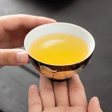 The Imperial Current | Hand-Painted Goldfish Lacquerware Master Cup