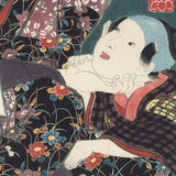 Bando Shuka I as Otoki, 1852 by Kuniyoshi