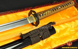 1095 High Carbon Steel Clay Tempered Brown Tokugawa