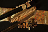 41" Folded Steel Blade Hawk Brass Tsuba Matsushita Kōnosuke
