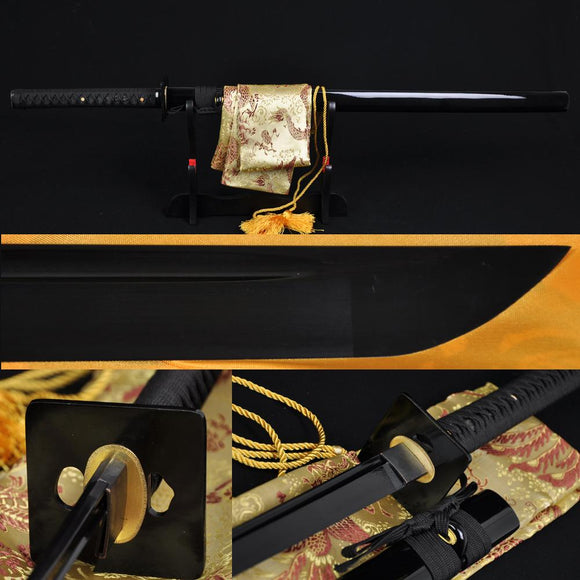 Full Tang Blade Handmade Japanese Samurai Ninja Sword Very Sharp